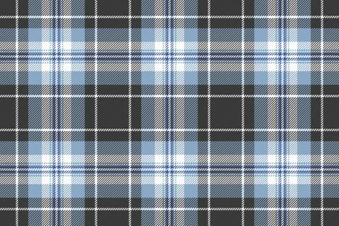 A seamless tartan plaid pattern featuring classic crisscross stripes in shade Illustrazione stock