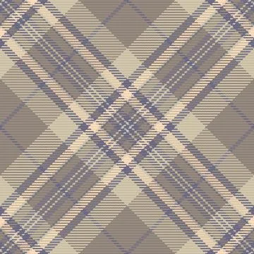 A seamless tartan plaid pattern featuring a sophisticated diagonal weave in m Stock Illustration