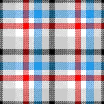 Seamless tartan plaid pattern イラスト素材