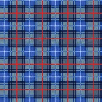 Seamless tartan plaid pattern Illustrazione stock