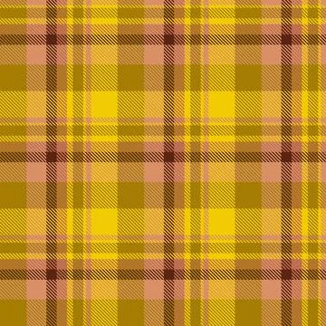 Seamless tartan plaid pattern texture background. Vector. Stock Illustration