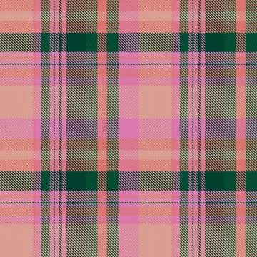 Seamless tartan plaid pattern texture background. Vector. Stock Illustration