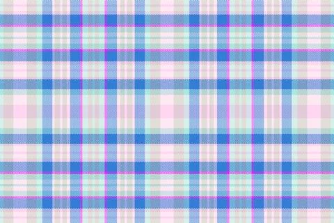 Seamless tartan plaid pattern with texture and retro color. Illustrazione stock
