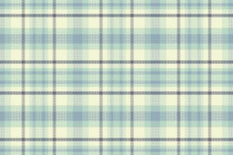 Seamless tartan plaid pattern with texture and pastel color. Stock Illustration