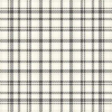 Seamless tartan plaid pattern with texture and pastel color. Stock Illustration