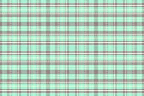 Seamless tartan plaid pattern with texture and pastel color. Stock Illustration