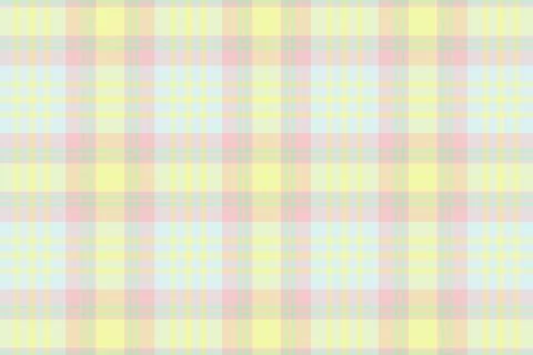 Seamless tartan plaid pattern with texture and pastel color. Stock Illustration