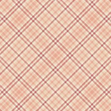 Seamless tartan plaid pattern with texture and pastel color. Stock Illustration