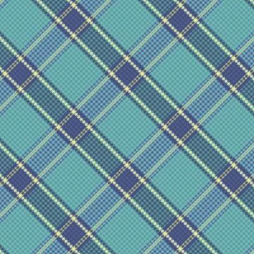Seamless tartan plaid pattern with texture and pastel color. Stock Illustration