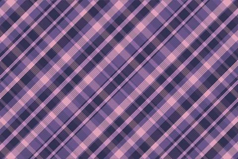 Seamless tartan plaid pattern with texture and pastel color. Stock Illustration