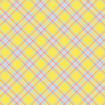 Seamless tartan plaid pattern with texture and retro color. Illustrazione stock