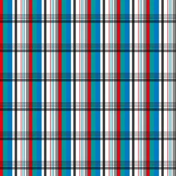 Seamless tartan plaid pattern - vector. Stock Illustration