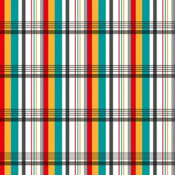 Seamless tartan plaid pattern - vector. Illustrazione stock