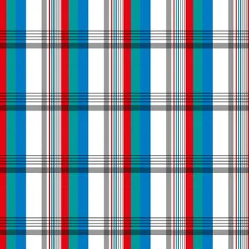 Seamless tartan plaid pattern - vector. Stock Illustration