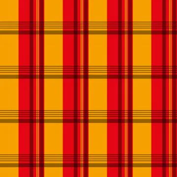 Seamless tartan plaid pattern - vector. Stock Illustration