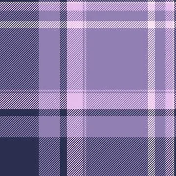Seamless tartan plaid textile with balanced checks and a woven fabric texture Stock Illustration