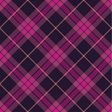 Seamless tartan vector pattern Stock Illustration