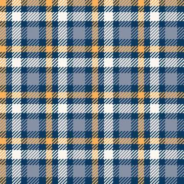 Seamless tartan vector pattern Stock Illustration