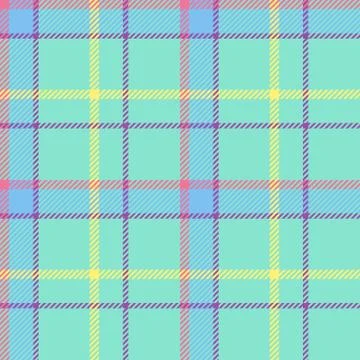 Seamless tartan vector pattern Stock Illustration