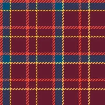 Seamless tartan vector pattern Stock Illustration