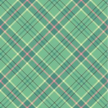Seamless tartan vector pattern Stock Illustration