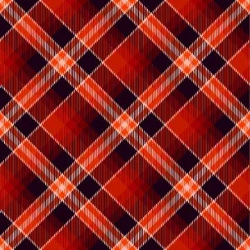 Seamless tartan vector pattern Stock Illustration