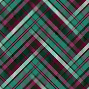 Seamless tartan vector pattern Stock Illustration