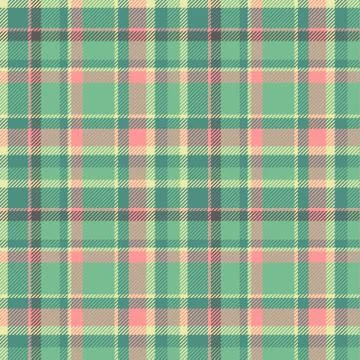 Seamless tartan vector pattern Stock Illustration