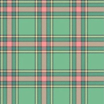 Seamless tartan vector pattern Stock Illustration