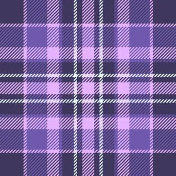 Seamless tartan vector pattern Stock Illustration