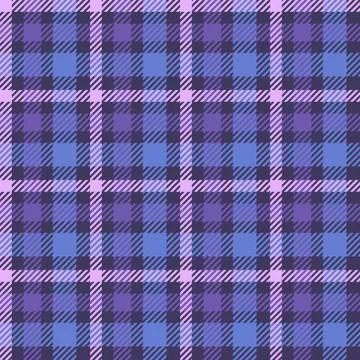 Seamless tartan vector pattern Stock Illustration