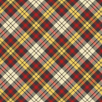 Seamless tartan vector pattern Stock Illustration