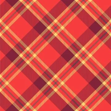 Seamless tartan vector pattern Stock Illustration