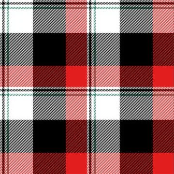 Seamless tartan vector pattern Stock Illustration