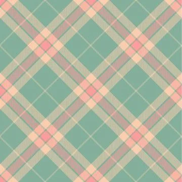 Seamless tartan vector pattern Stock Illustration