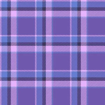 Seamless tartan vector pattern Stock Illustration