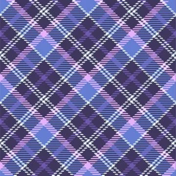 Seamless tartan vector pattern Stock Illustration