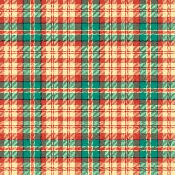 Seamless tartan vector pattern Stock Illustration