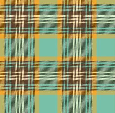 Seamless tartan vector pattern Stock Illustration
