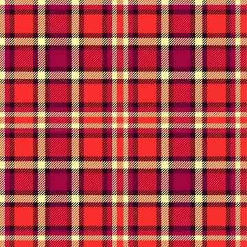 Seamless tartan vector pattern Stock Illustration