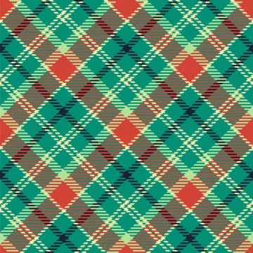 Seamless tartan vector pattern Stock Illustration