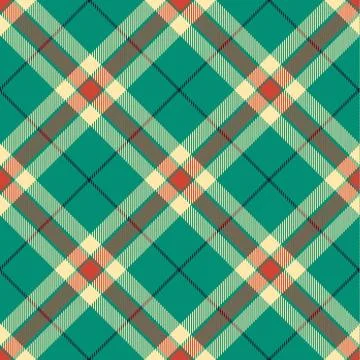 Seamless tartan vector pattern Stock Illustration