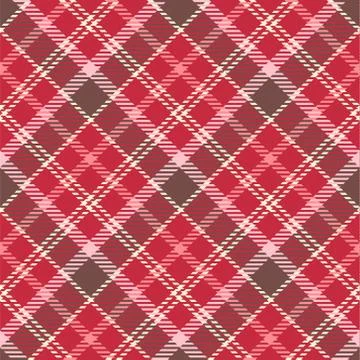 Seamless tartan vector pattern Stock Illustration
