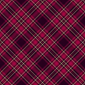 Seamless tartan vector pattern Illustrazione stock