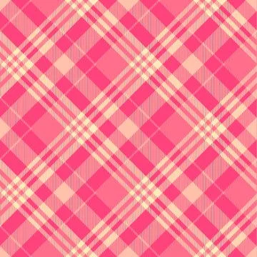 Seamless tartan vector pattern Stock Illustration