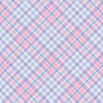 Seamless tartan vector pattern Stock Illustration