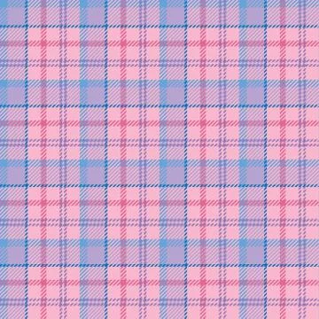 Seamless tartan vector pattern Stock Illustration
