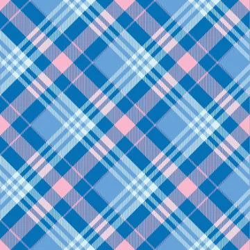 Seamless tartan vector pattern Stock Illustration