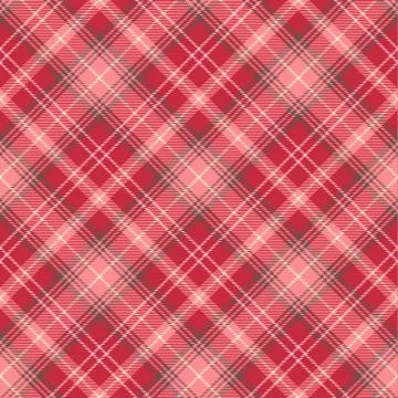 Seamless tartan vector pattern Stock Illustration