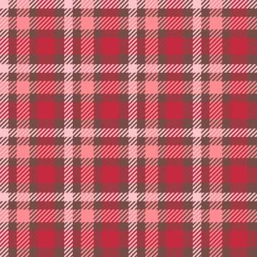 Seamless tartan vector pattern Stock Illustration